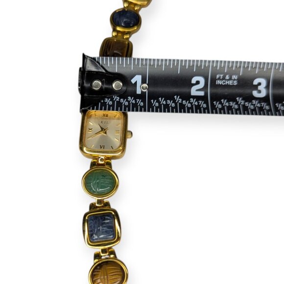 Vintage Kenneth Jay Lane KJL Women's Precious Stones Limited Edition Watch - Picture 14 of 14